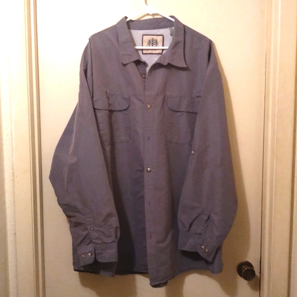 Tallwoods Element Wear Long Sleeve Shirt 4XL Khaki Green